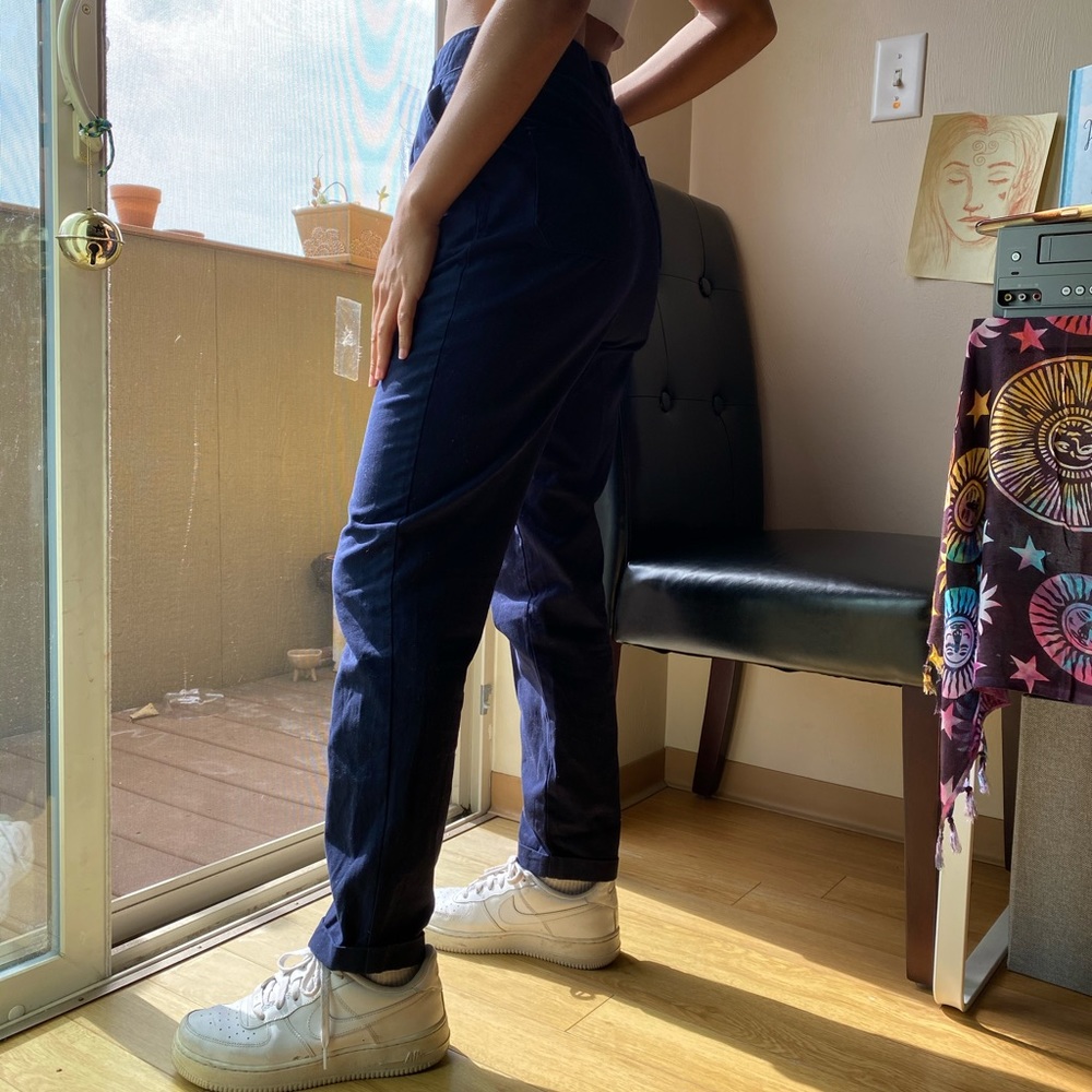 Dark Blue Long Pants